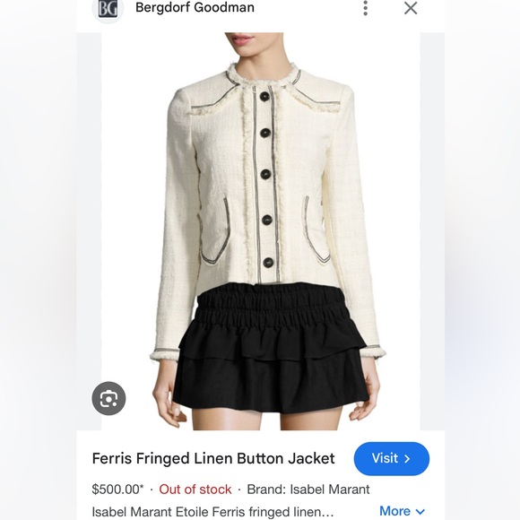 Isabel Marant Jacket ASO Bachelorette JoJo Fletcher - Picture 4 of 4